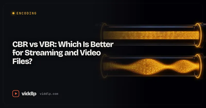 CBR vs VBR: Which Is Better for Streaming and Video Files?