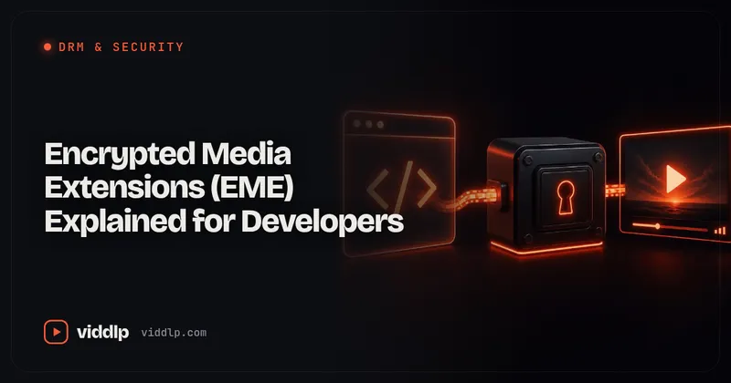 Encrypted Media Extensions (EME) Explained for Developers