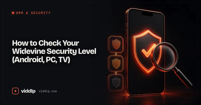 How to Check Your Widevine Security Level (Android, PC, TV)