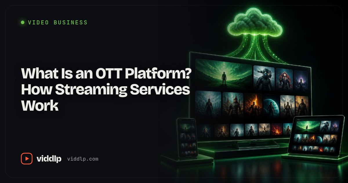 What Is an OTT Platform? How Streaming Services Work